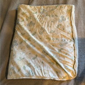 Baby Floral Cream Blanket
